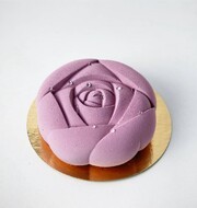 Муссовый торт Черничная роза